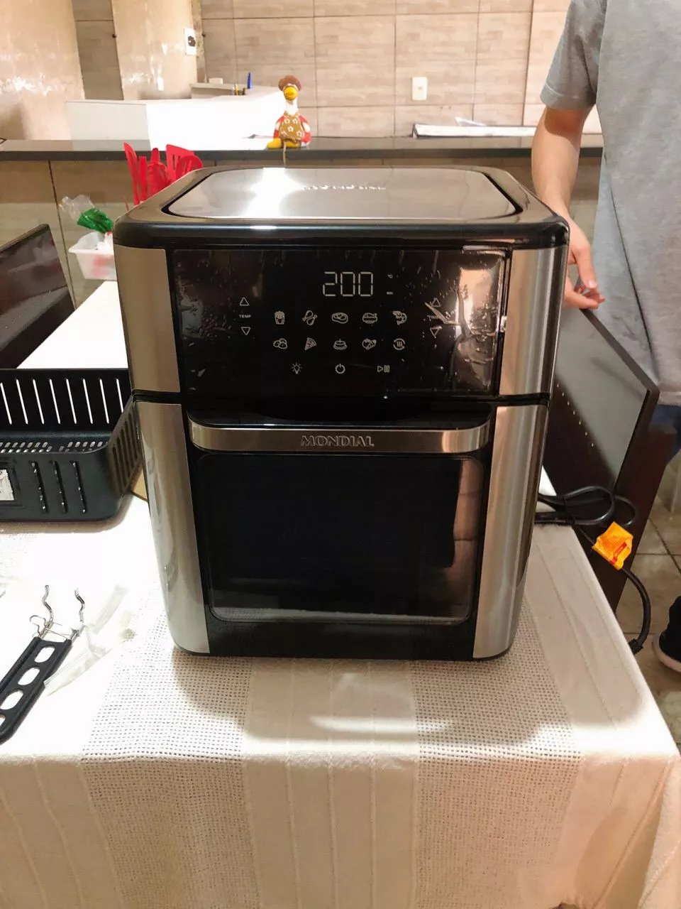 Foto de Fernanda A. usando a Air Fryer